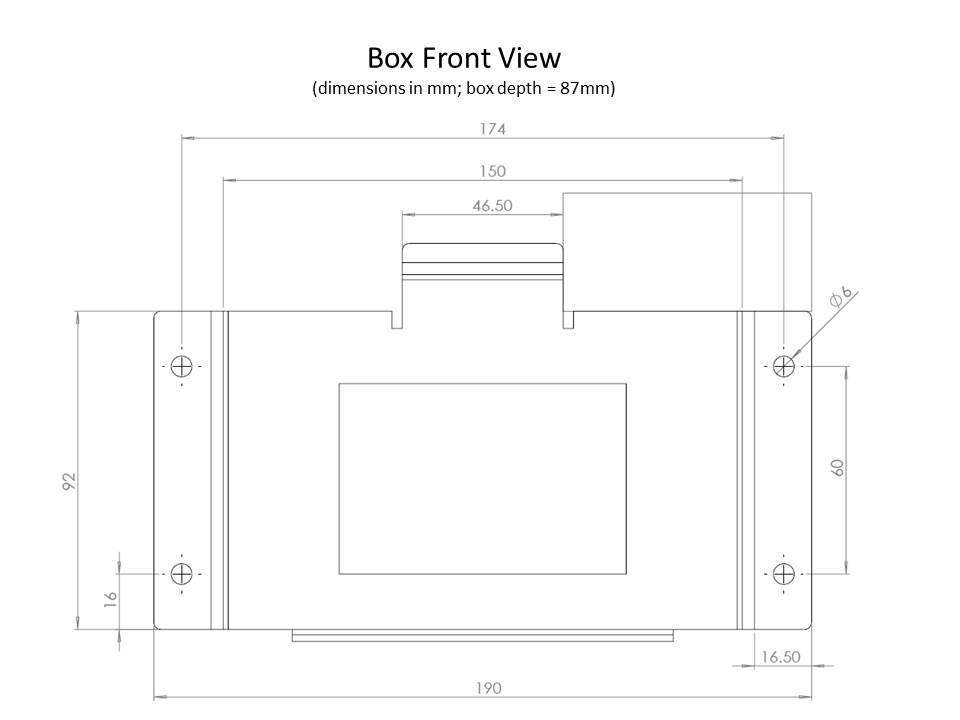 Light Weight Battery Box For “C” Case Earthx Batteries