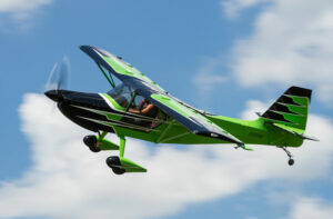 Kitfox Aircraft with EarthX Lithium Battery