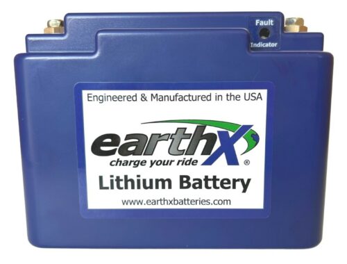 Front View of ETX680C EarthX Lithium Battery