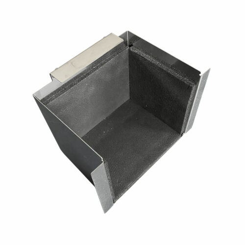 Backside View of BB-TH-U Thermal Battery Box “U” Case
