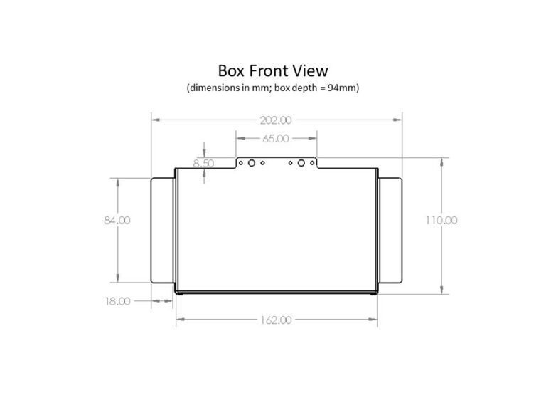 Thermal Battery Box “C” Case EarthX Batteries