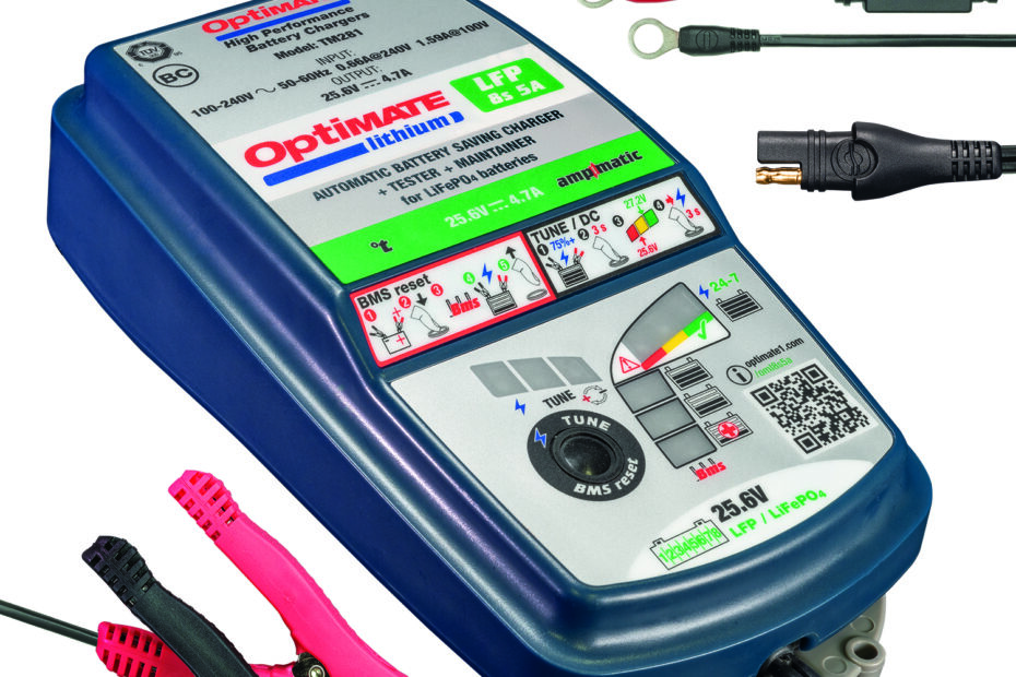 Optimate TM-281 5amp Battery Charger/Maintainer/Power Supply