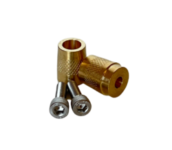 Lithium Battery Terminal Adapter TAC (SAE 586 Tall Brass Adapters For 6mm Ring Lugs)