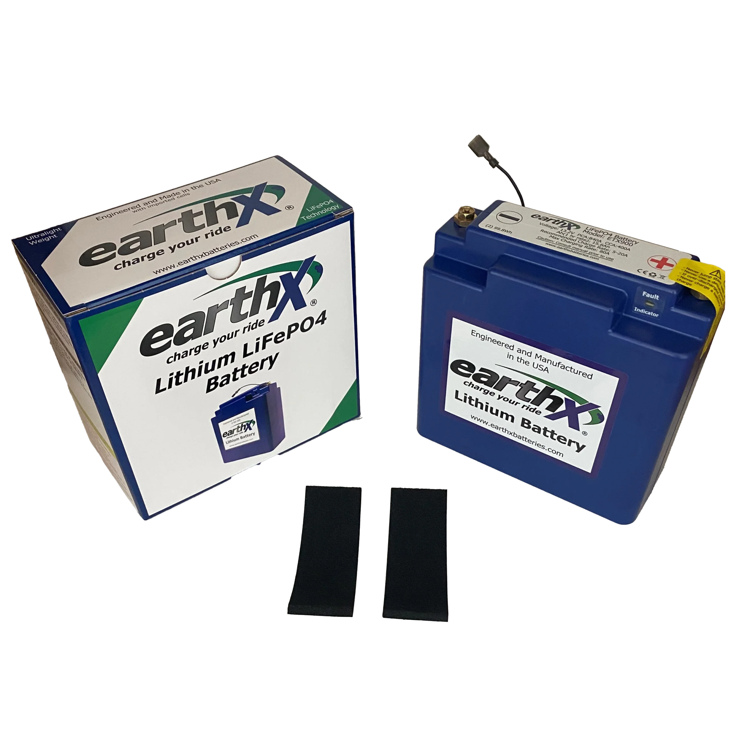 ELERIX Lithium Battery LiFePO4 12V 12Ah - Pack XT60