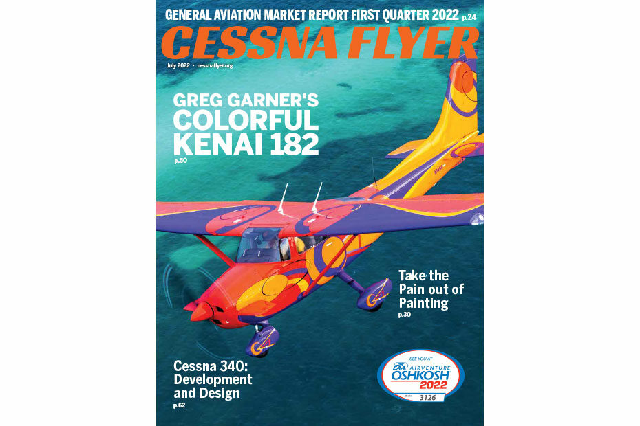 Cover of Cessna Flyer Magazine
