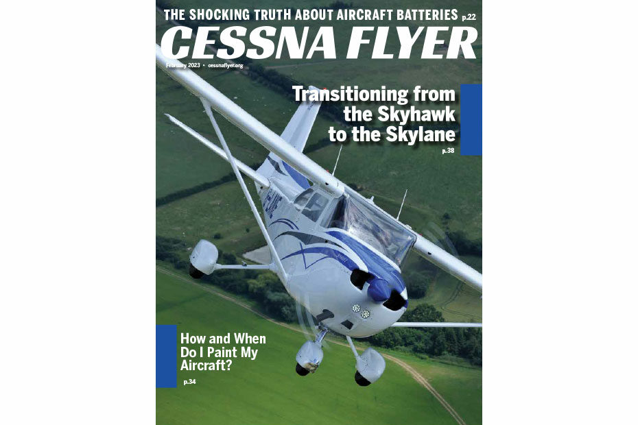 Cover of Cessna Flyer Magazine